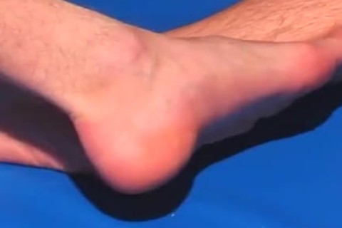 Two men Footjobs And butthole banging