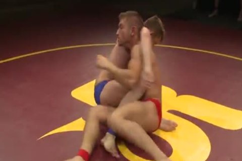 Steve Sterling And Dayton O'connor Wrestle previous to fucking