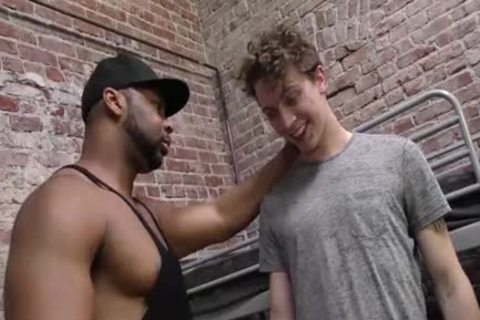 huge black chap plowing A Whiteboi In The