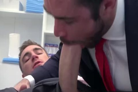gigantic jock Doctor butt invasion And cumshot
