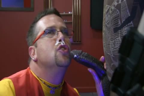 ROB BROWN: sucking big black BONER