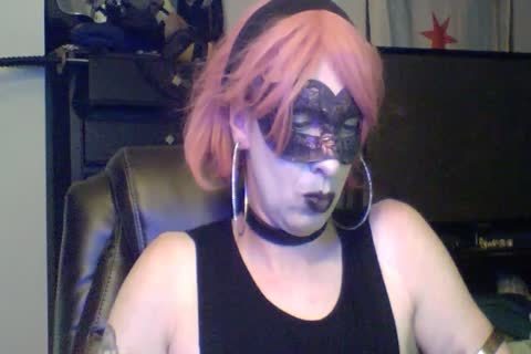 pretty Dancing Goth CD web camera Show (part two Of two)
