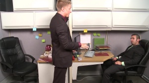 The Annoying Colleague - Diego Vena and Philip Aubrey anal Hook up