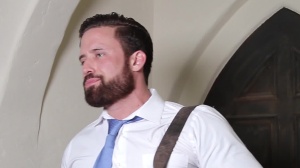 Ghosts Of Christmas : A homo XXX Parody - Jordan Levine with Scott Riley butthole fuck