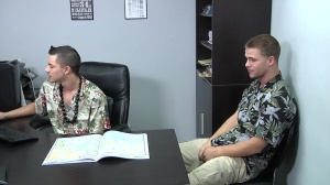 Wrong Destination - Ethan Slade with Jimmy Johnson ass sex