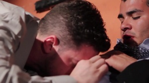 Warehouse meeting - Andrew Stark & Enrique Romo ass Nail