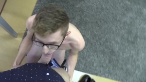 young Czech student with super charming butthole