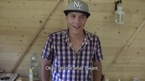 lusty lad hunting on a grill party