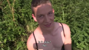 Super sweet Czech teen with taut little wazoo