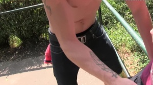 Sportive Czech dilettante in reality pov hardcore