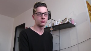 eighteen years daddy innocent looking lad throat railed