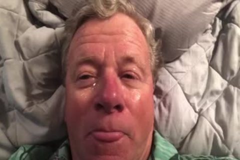 attractive large dark dong throat pokes Stewart Bowman