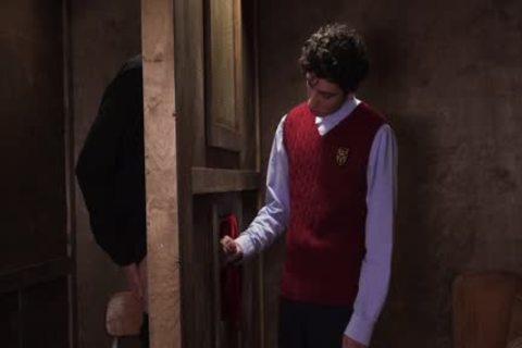 man poked By Priest In Confessional