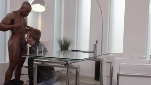 NoirMale.com: Max Konnor and Bar Addison anal interracial