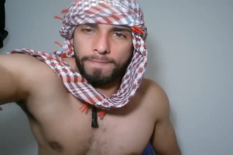 attractive Arab With beautiful knob Wanks