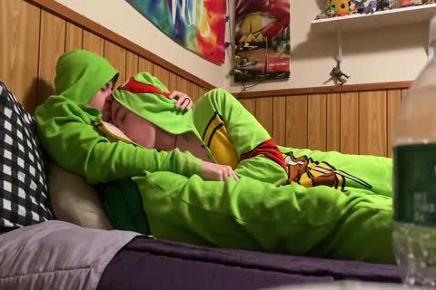 teen twink bangs skinny Boyfriend For First Time On Camera