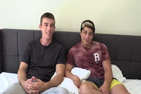 Alpha Male Bryce Goes unrepining For Channing's large rod