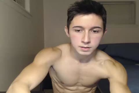 sexy Muscle Hunk On webcam 2