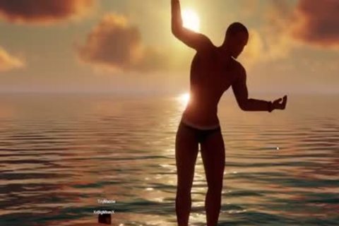 wild man Dancing  , 3D Animation , 3D anime