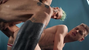 MEN.com - Muscle american twink feels in need of spanking