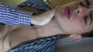 East Boys - Hairless gay helps with rough nailing