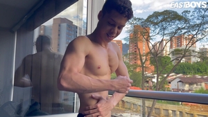 EastBoys - Hairy Ricky Iglesias POV nailed hard in public