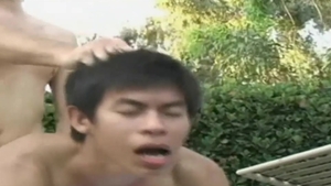 GayAsianNetwork: Cooper Fullert and Pradit Flowers outdoors