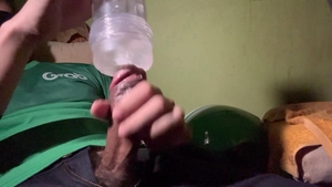 Delivery boy jerk off After Work All Day.