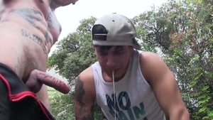Pigboy Ruben hammers Bastian Karim's Face And Comes Inside His anal