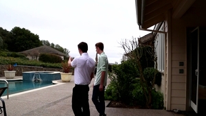 Next Door Twink: Undressing on Junior's Bed
