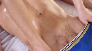 Stress Relief: Post-Sunbath Man-to-Man Rubdowns