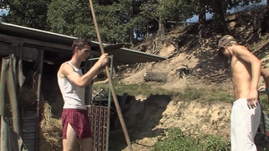 Czech Boy's Big Cock Surprise