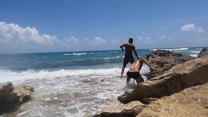 Str8 Chaser: Wet and Wild Seaside Date