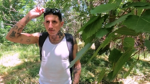Latin Leche: Hiker Crixxx Finds His Way to Pleasure