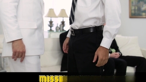 Missionary Boys: Sucking Elder Stewart's Fat Cock with Envy