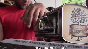 Czech Hunter: Undercover in a Restaurant, Aroused Discovery