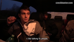 Czech Hunter: Making Two Men Stray Off The Path