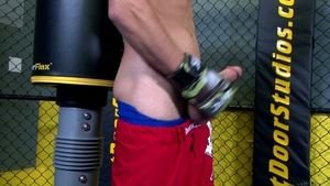 Next Door Male: Pumping Iron and Spurting Seed