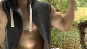 Bulked-Up Boys and Their Oily Fun