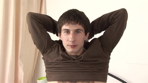 Caucasian Hunk Peter's Dirty Shower